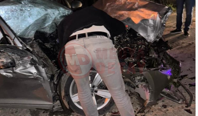 Çekiciye çarpan otomobilin sürücüsü yaralandı