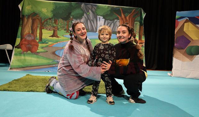 ‘Ali Can ve Arkadaşları’ SGM’de çocuklarla buluştu