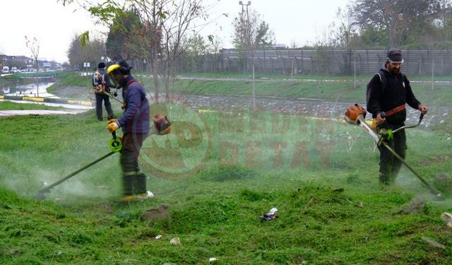 Arabacıalanı Mahallesi Fuzuli Caddesi’nde çevre düzenlemesi