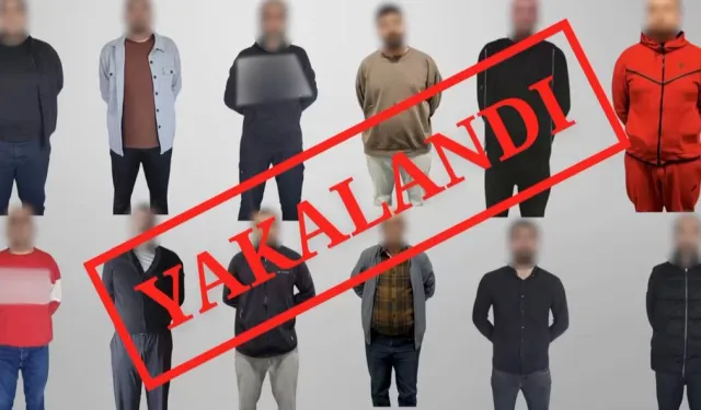 Kırmızı bülten operasyonu!