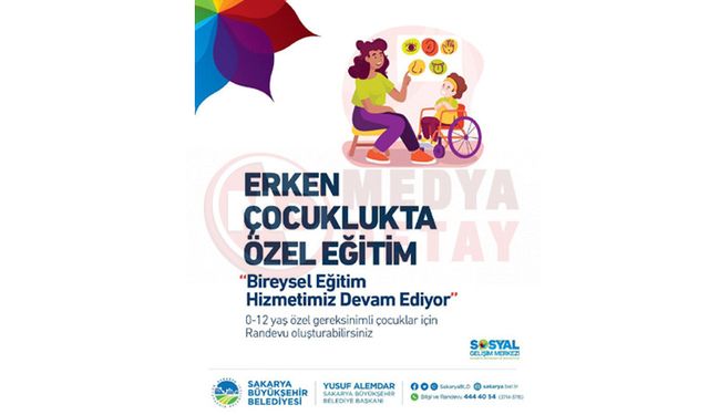 SGM’de özel gereksinimli çocuklara eğitim hizmeti