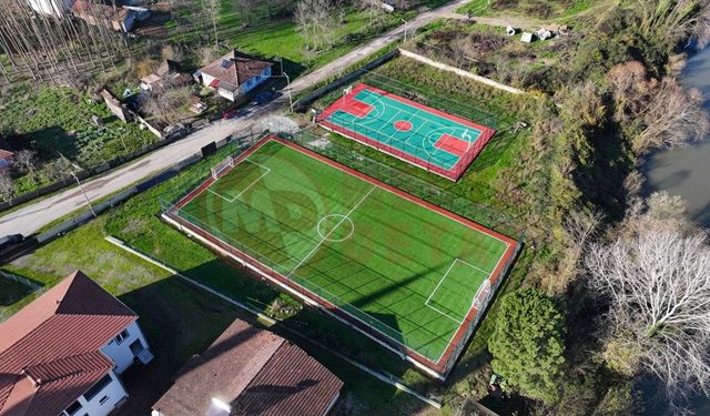 Sakarya’nın kuzeyinde spor yatırımları adım adım yükseldi