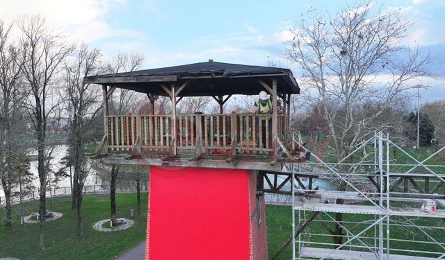 Sakarya’nın simgesi “Tarihi Çark” yenileniyor