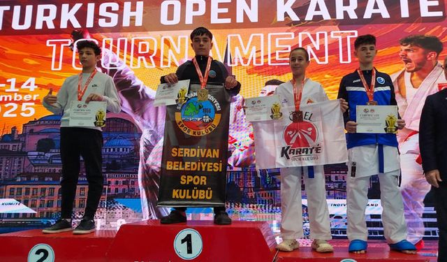 Serdivanlı karatecilerden uluslararası arenada büyük başarı