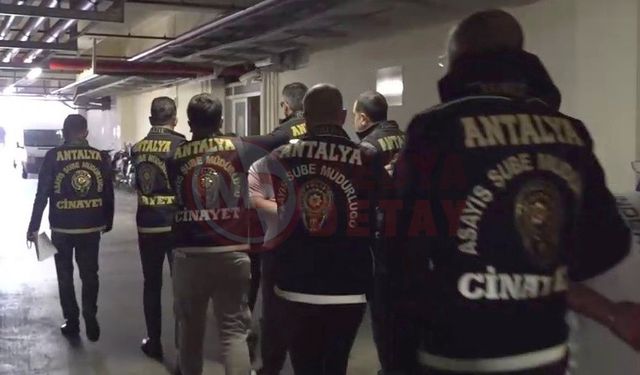 Antalya'daki silahlı saldırının zanlıları Sakarya'da yakalandı