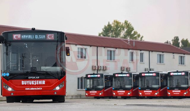 Metrobüs filosuna 5 araç daha dahil oldu