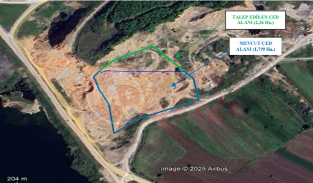 Kırma eleme tesisi için ÇED süreci resmen başladı