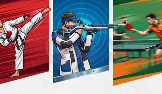 Karate, atıcılık ve masa tenisi müsabakaları başlıyor