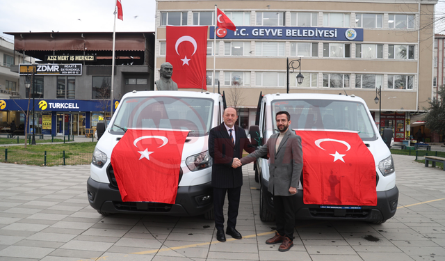 Geyve Belediyesi araç filosunu güçlendiriyor