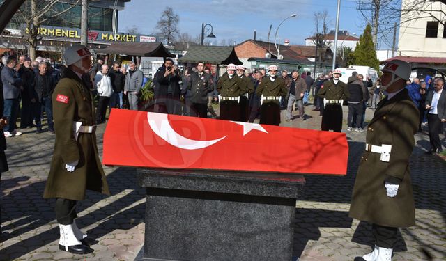 Kıbrıs gazisine son görev!