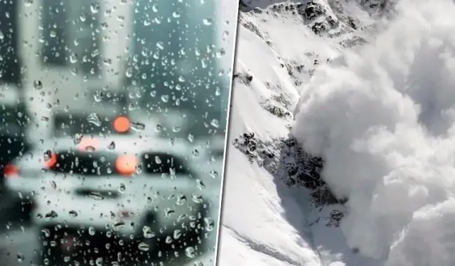 Kuvvetli yağış, don ve çığ tehlikesi!