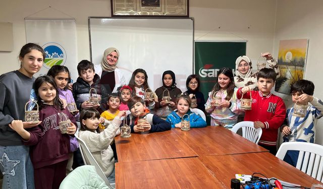 Ara tatilde SAMEK atölyeleri dolu dolu geçiyor