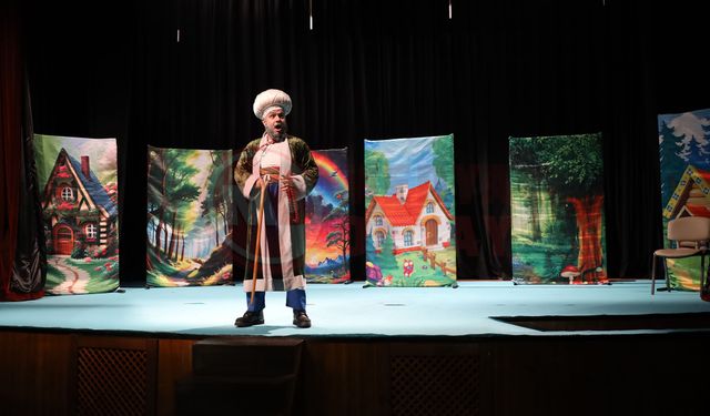 Büyükşehir bin 500 çocuğu tiyatroyla buluşturdu