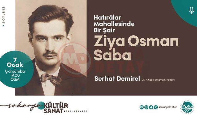 Büyükşehir’den edebiyatseverlere Ziya Osman Saba söyleşisi