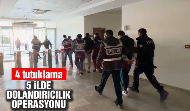 5 İlde dolandırıcılık operasyonu