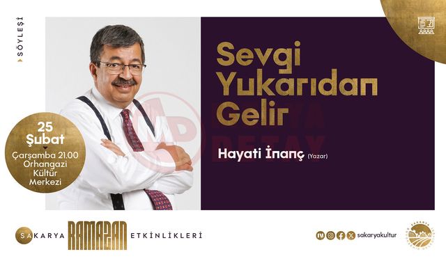 Hayati İnanç Sakaryalılarla bir arada
