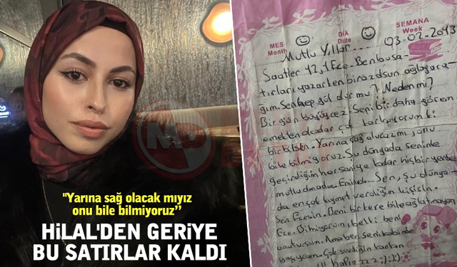 Hilal'den geriye bu satırlar kaldı