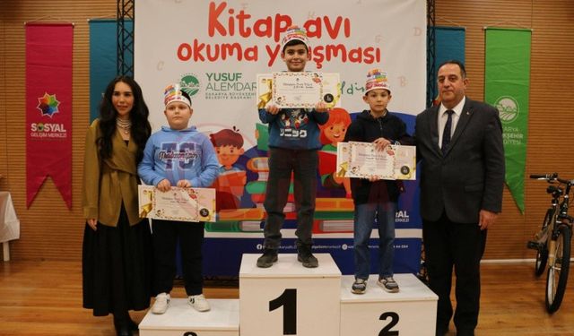 ‘Kitap avı’ yarışmasında ödüller sahiplerini buldu