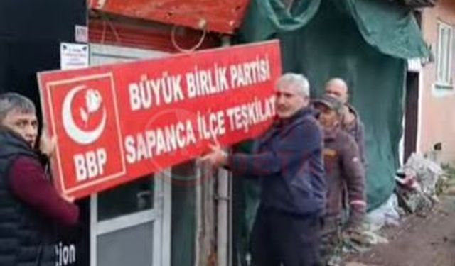 BBP Sapanca ilçe teşkilatında toplu istifa