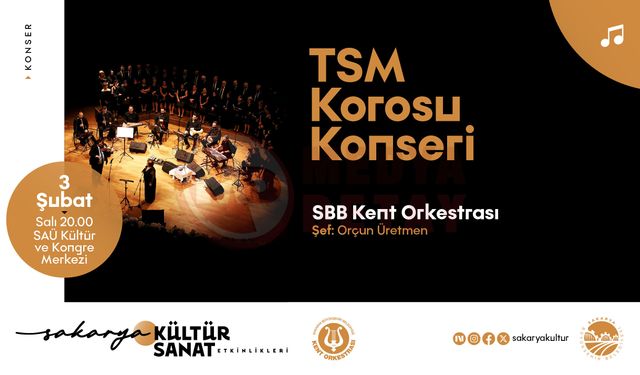 Türk Sanat Müziği konseriyle  SAMEK korosu sahne alıyor