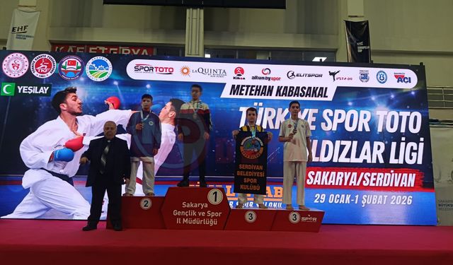 Serdivan Belediyesi karate takımından tarihi başarı