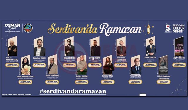 Serdivan’da Ramazan’ın manevi iklimi kültür ve sanatla buluşuyor