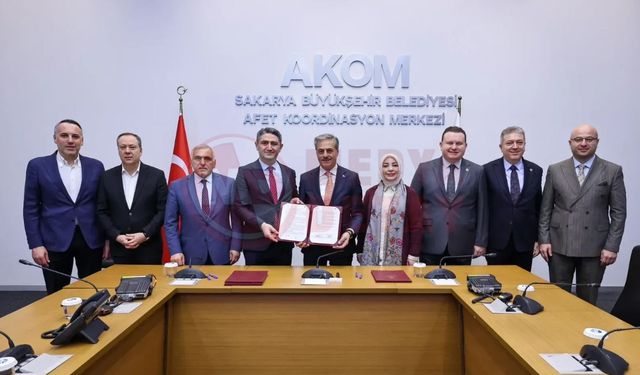 AKOM'da dev proje için protokol imzalandı