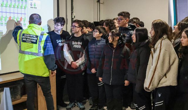 Arıtma ve su kalite kontrol süreçlerini öğrendiler