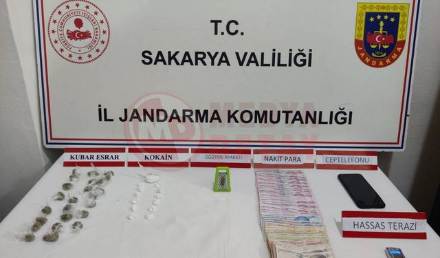 Sakarya’da uyuşturucu operasyonu