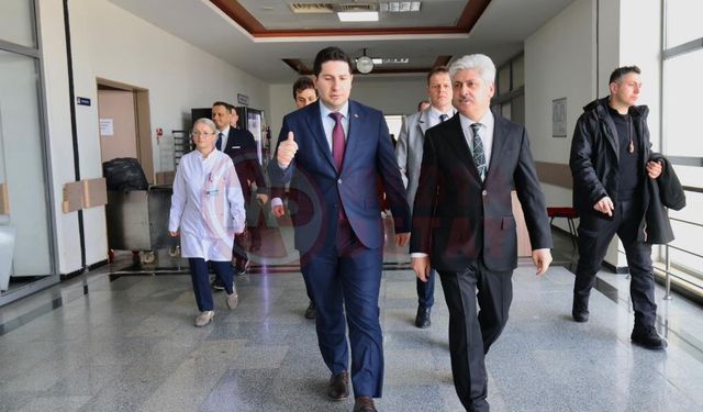 Vali Doğan’dan hastalara geçmiş olsun ziyareti