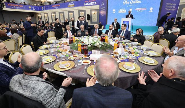 AK Parti Teşkilatı iftarda bir araya geldi