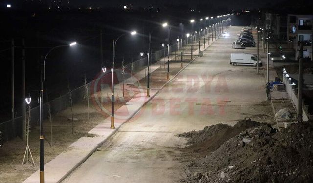 Bilecik Caddesi ışıl ışıl oldu