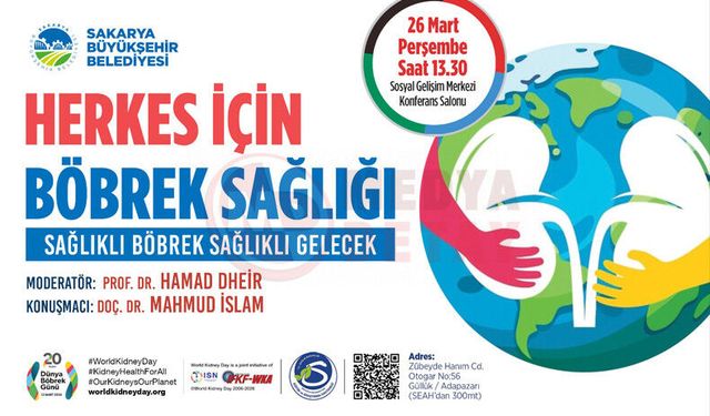 Böbrek sağlığı konuşulacak