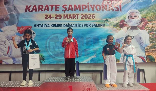 İlk altın Hira Keskin'den