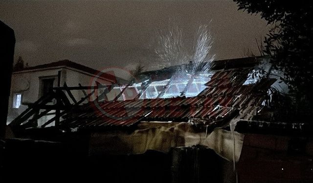 Müstakil evde yangın!