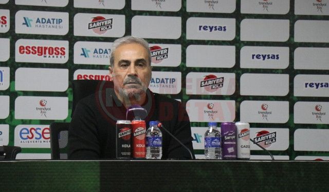 Teknik adamlardan maçının ardından açıklamalar