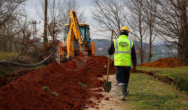 Kuyumcullu’ya 8 km’lik içme suyu hattı