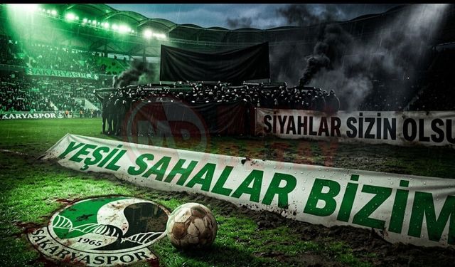 “Yeşil sahalar bizim, siyahlar sizin olsun!"