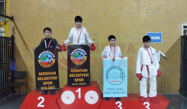 Serdivan’ın altın çocukları Tatamiye damga vurdu