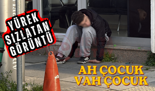 Sokak ortasında kendinden geçti!