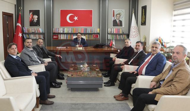 26. Meslek Komitesinden İl Milli Eğitim Müdürü Bakırtaş’a ziyaret