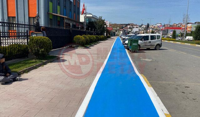 Erenler’de bisiklet yollarına güvenli dokunuş