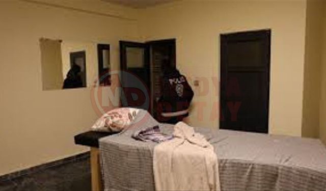 Masaj salonlarına fuhuş operasyonu