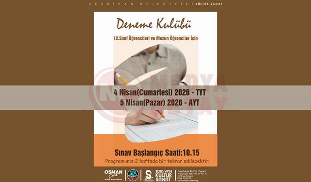 Serdivan Deneme Kulübü ile TYT-AYT Maratonu Başlıyor