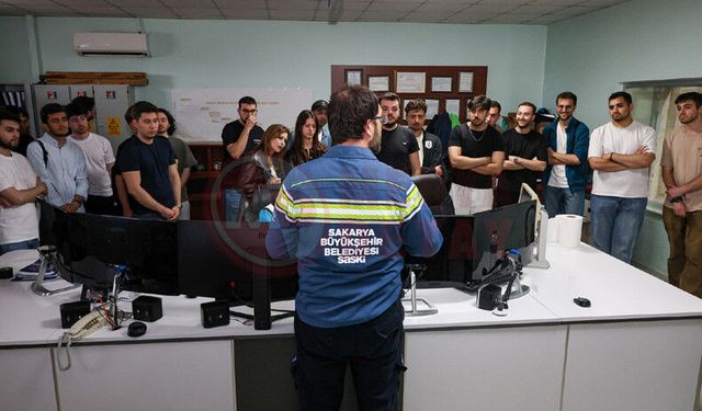 SASKİ, tesislerinin kapılarını geleceğin mühendislerine açtı