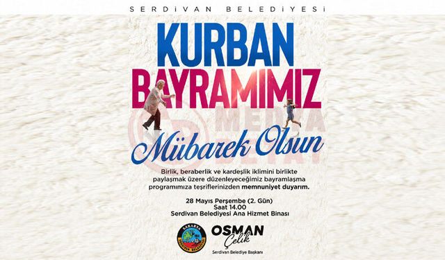 Serdivan Belediyesi’nde bayramlaşma programı ikinci gün gerçekleşecek