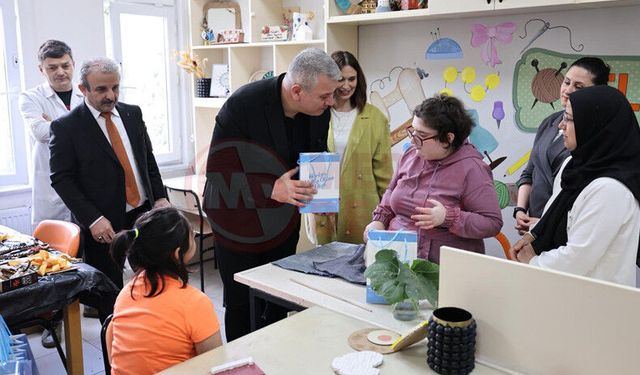 Başkan Çelik özel öğrencilerin hayallerine ortak oldu