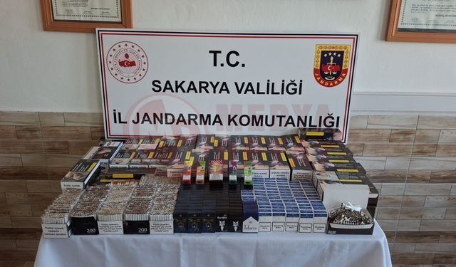Sakarya’da kaçak tütün operasyonu!