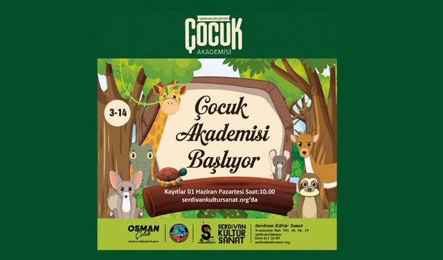 Serdivan Çocuk Akademisi’nde yeni dönem kayıtları başladı