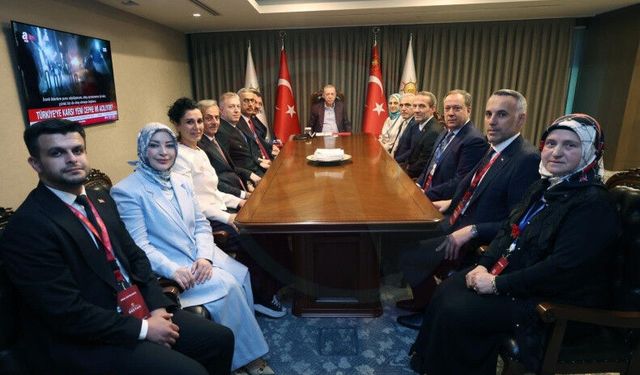 Cumhurbaşkanı Erdoğan, Sakarya heyetini kabul etti